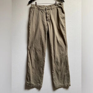 Patagonia organic cotton straight  leg trousers Sz 33
